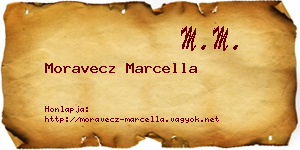 Moravecz Marcella névjegykártya